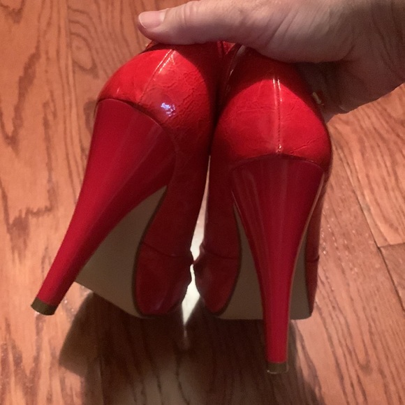 👠 Delicious red platform heels 👠 Size 7 - Great condition - Pinup Style - Picture 4 of 5